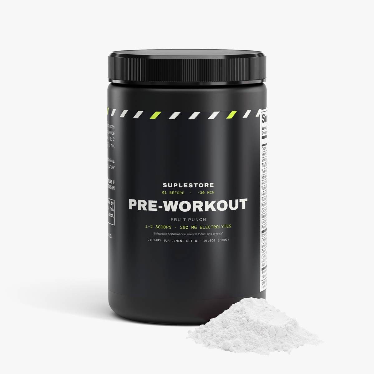 Nitric Shock Pre-Workout Powder (Fruit Punch)