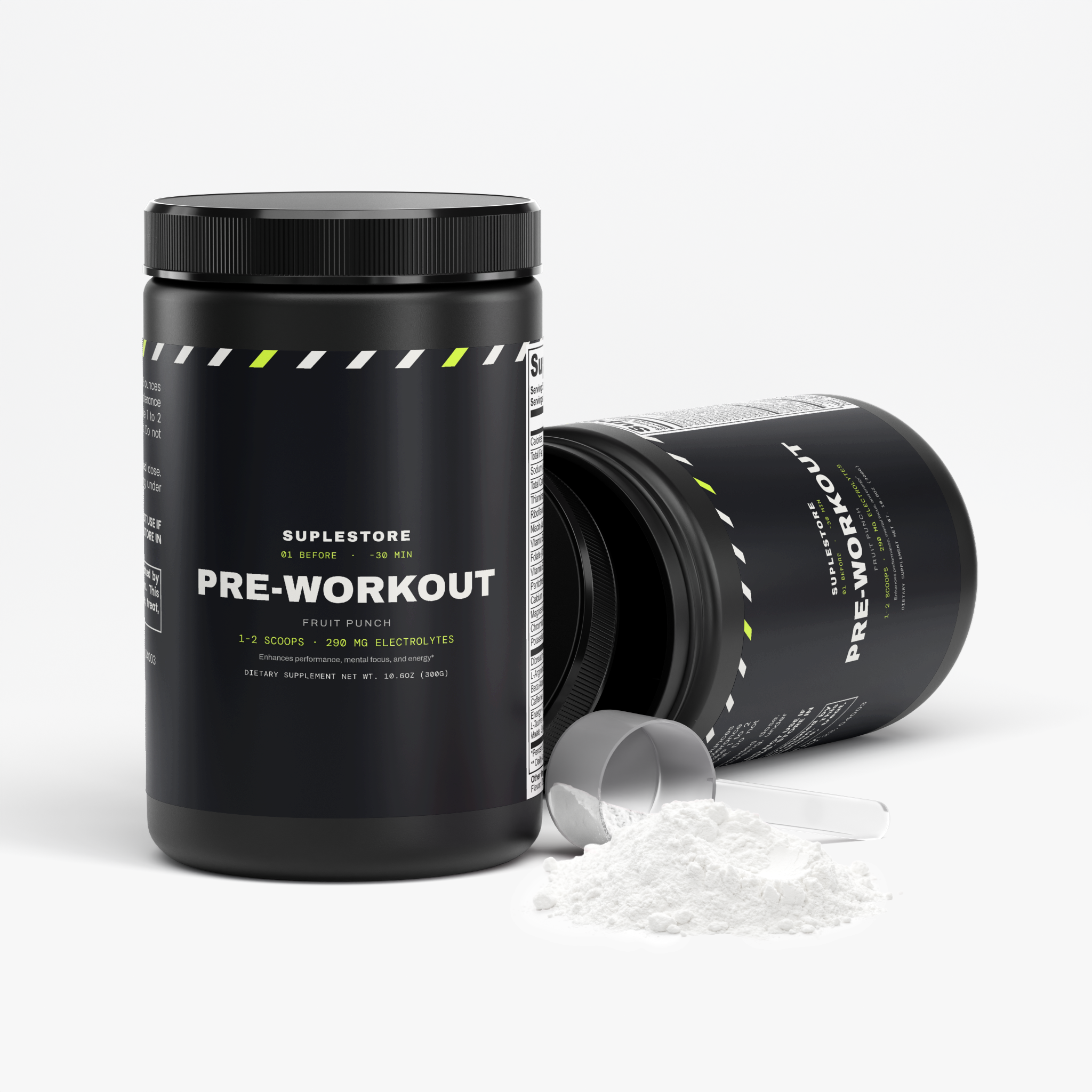 Nitric Shock Pre-Workout Powder (Fruit Punch)