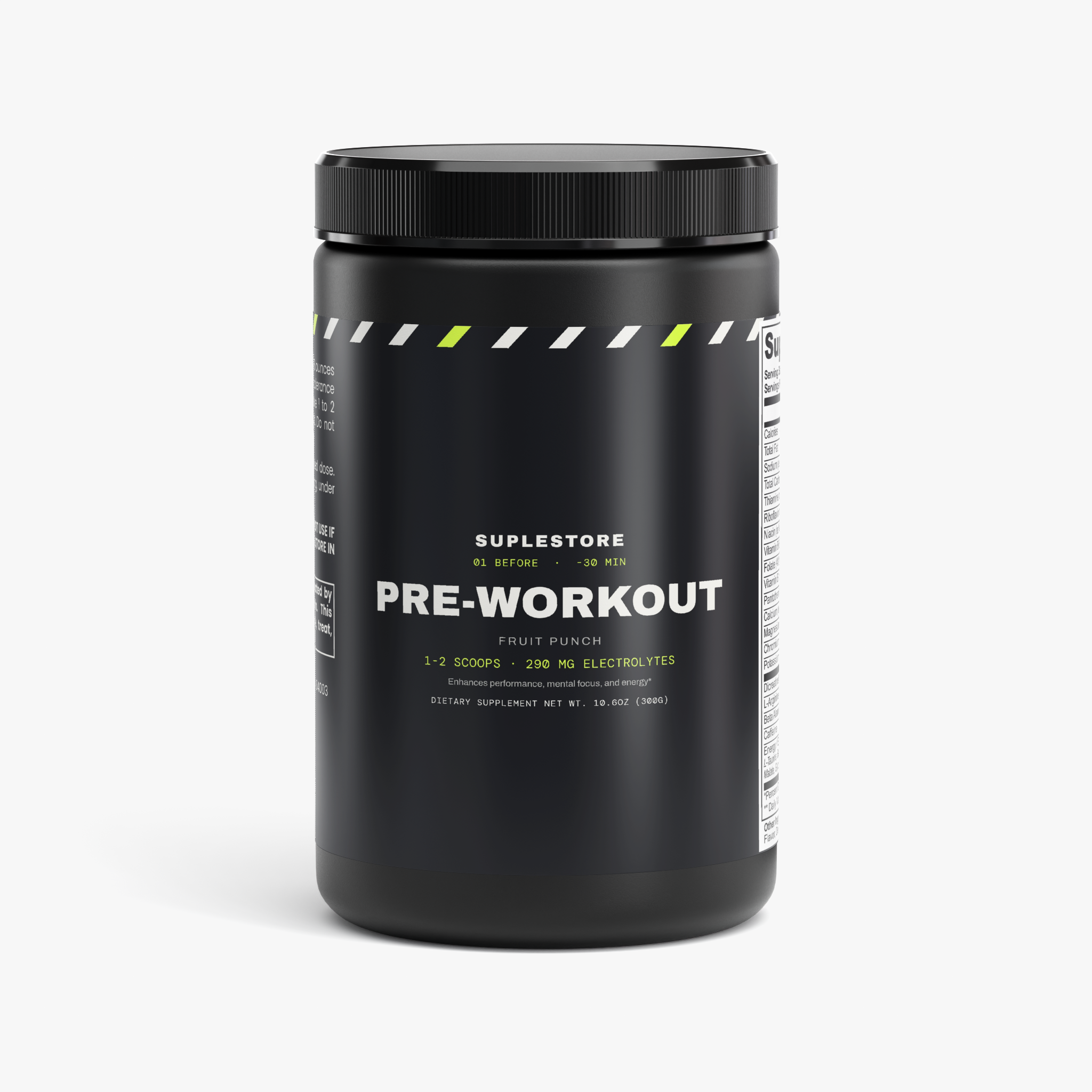 Nitric Shock Pre-Workout Powder (Fruit Punch)