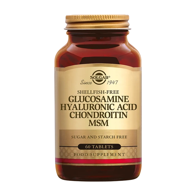 Solgar Glucosamina, Acido Hialuronico, Condroitina y MSM