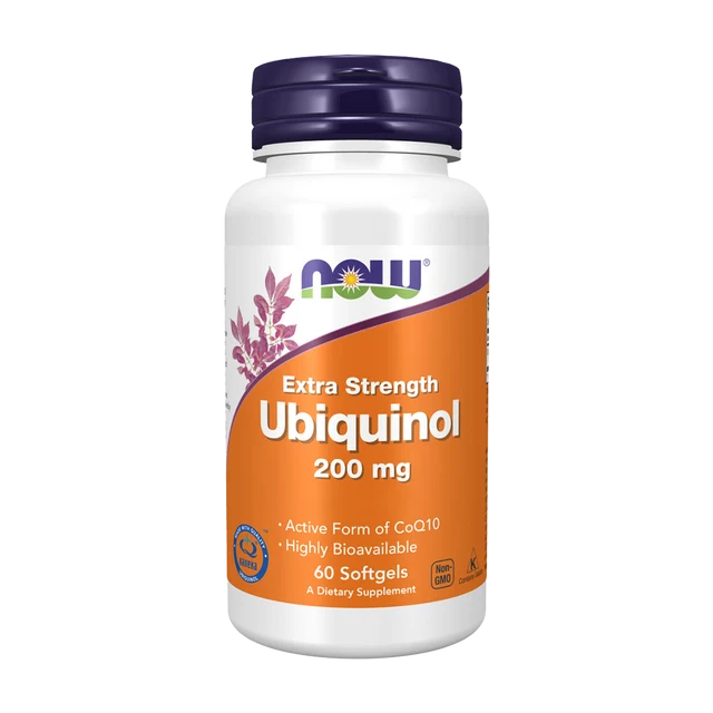 NOW Foods Ubiquinol 200 mg Extra Strength
